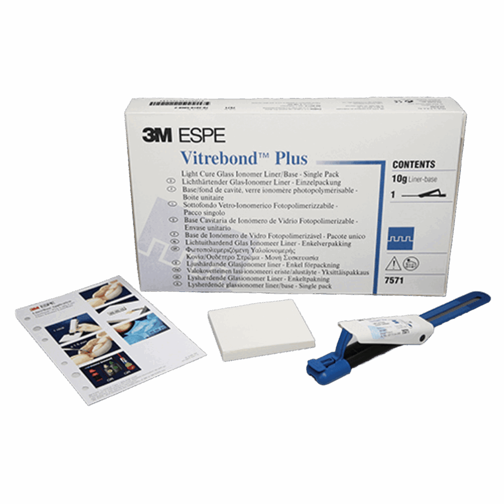 3M™ Vitrebond™ Plus Ionómero de Vidrio Fotopolimerizable liner / base, 7571